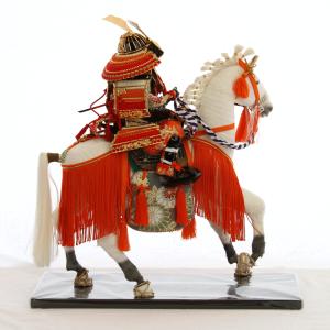五月人形 大将飾り 馬乗大将 京人形 インテリ...の詳細画像4