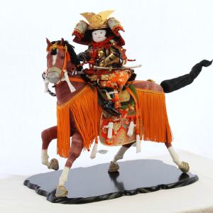 五月人形 大将飾り 馬乗大将 馬乗初陣 京人形...の詳細画像1