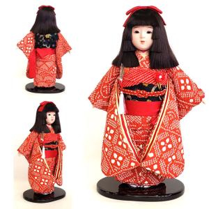 雛人形 コンパクト おしゃれ 市松人形 初節句 お祝い 節句人形飾り