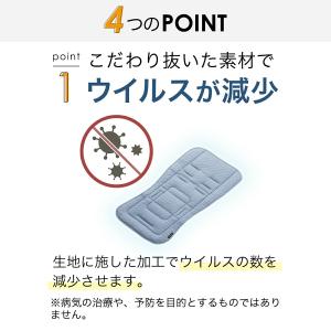 ベビーカー エアバギー 抗ウイルスマット TI...の詳細画像4