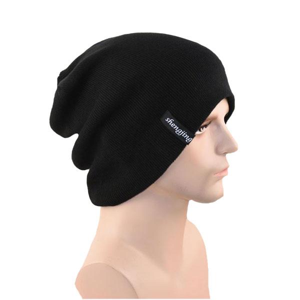 大きいサイズ ニット帽 シンプル 帽子 無地 ニットキャップ ニットワッチ ビーニー ビッグサイズ ...