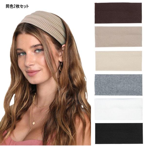 ヘッドバンド 汗止め ヘアバンド リブバンド 吸汗速乾 軽量 スポーツ 薄型 伸縮性 通気性あり メ...