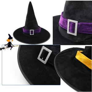 ハロウィン コスプレ 衣装 仮装 帽子 魔女帽...の詳細画像3