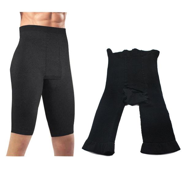 男性用 補正下着 スパッツ ハイウエストスパッツ 五分丈 矯正下着 ロングスパッツ メンズスパッツ ...