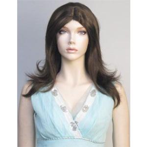 ウィッグ ワンレンロング  シャギーストレート　フルウィッグ