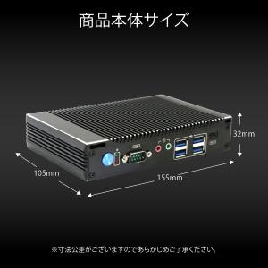 ファンレスミニpc ミニpc デスクトップパソ...の詳細画像5