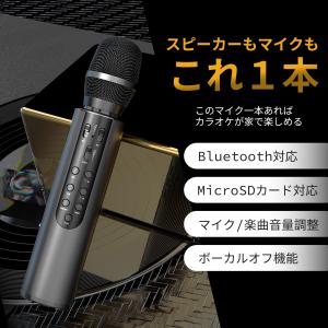 カラオケマイク 家庭用 Bluetooth 高...の詳細画像1