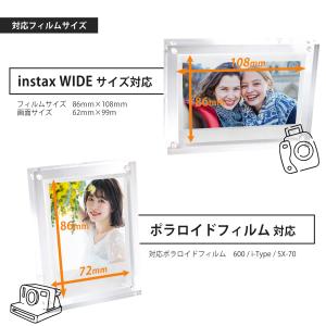 アクリルフォトフレーム チェキワイド inst...の詳細画像4