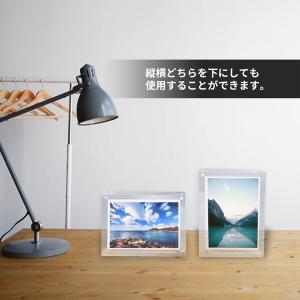 アクリルフォトフレーム L判対応 1個入 マグ...の詳細画像4