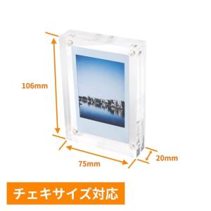 アクリルフォトフレーム チェキ instax ...の詳細画像3