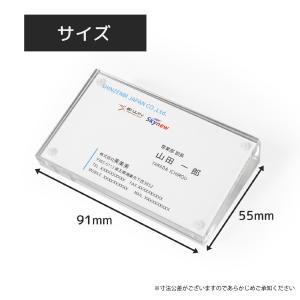 展示用アクリルフレーム 名刺 チェキ対応 1個...の詳細画像5