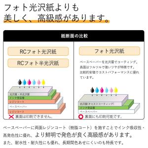 写真用紙 RCフォト光沢紙 はがきサイズ 11...の詳細画像3