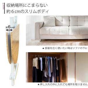折りたたみ 丸テーブル 幅90cm 組立不要 ...の詳細画像3