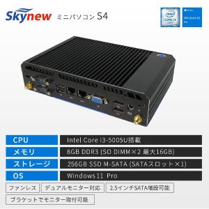 ファンレスミニpc ミニpc デスクトップパソ...の詳細画像2