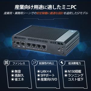 ファンレス ミニpc デスクトップ Ubunt...の詳細画像1
