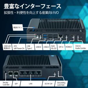 ファンレス ミニpc デスクトップ Ubunt...の詳細画像5