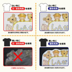 アイロンプリントシート 黒・濃色布用 A4 4...の詳細画像5