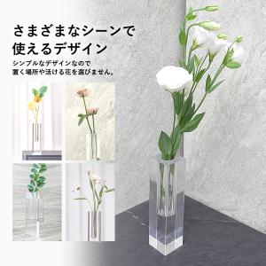 フラワーベース 花瓶 母の日 プレゼント アク...の詳細画像3