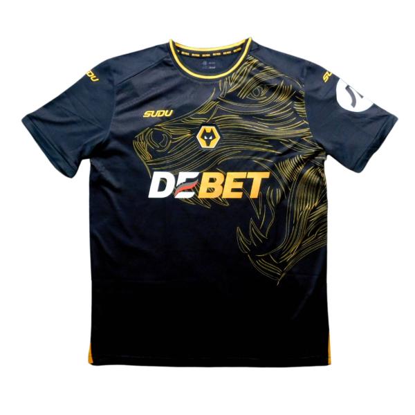 ウルヴァーハンプトンワンダラーズ　24　アウェイ　半袖　ユニフォーム　SUDU　2024シーズン(正...