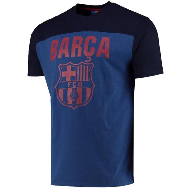 バルセロナ　チームオフィシャル　Cut &amp; Sew　Tシャツ　半袖(正規品/メール便可)