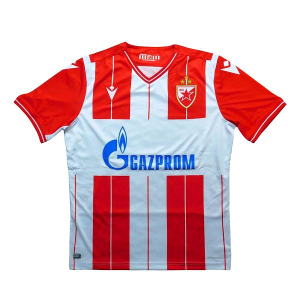 レッドスターベオグラード　19　ホーム　半袖　ユニフォーム　MACRON　2019シーズン(正規品/...