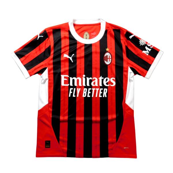 ACミラン　24　ホーム　半袖　ユニフォーム　PUMA　2024シーズン(正規品/メール便可/メーカ...