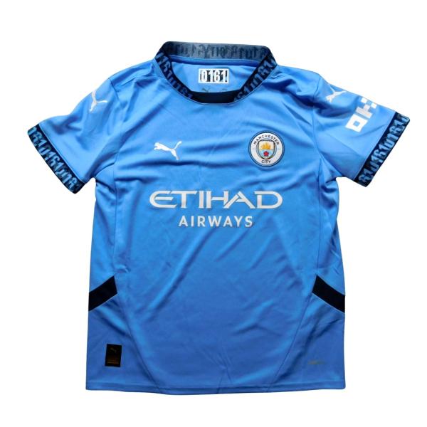 マンチェスターシティ　24　ホーム　半袖　ジュニアユニフォーム　PUMA　2024シーズン(正規品/...