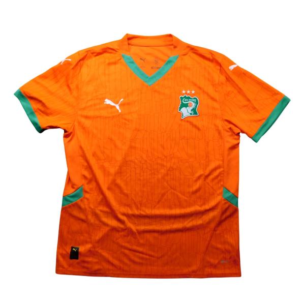 コートジボワール代表　25　ホーム　半袖　ユニフォーム　PUMA(正規品/メール便可/メーカーコード...
