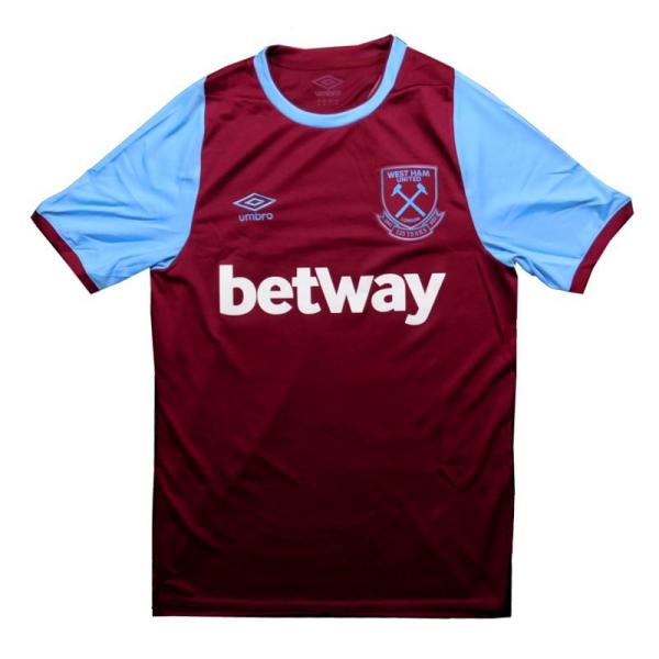 ウェストハム　20　ホーム　半袖　ユニフォーム　UMBRO　2020シーズン/125周年モデル(正規...