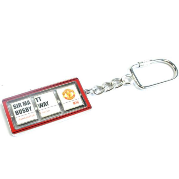 マンチェスターユナイテッド　チームオフィシャル　Spinnerキーリング/回転タイプ(正規品/メール...