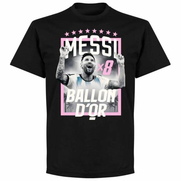 アルゼンチン代表　メッシ　BLACK-PNN-7010P　Messi x8 Ballon D'Or　...