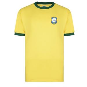 ブラジル代表 1970 ホーム　半袖　ユニフォーム　復刻モデル/1970ワールドカップ(正規品/メール便可)｜bbfb