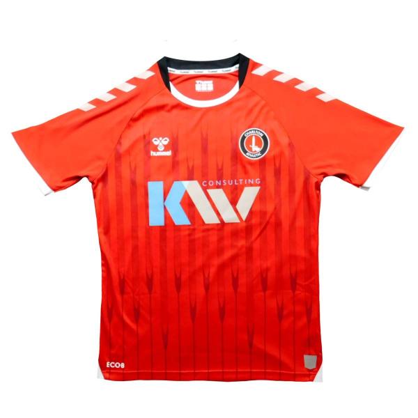 【ポイント10倍中！】チャールトンアスレティック　21　ホーム　半袖　ユニフォーム　HUMMEL　2...