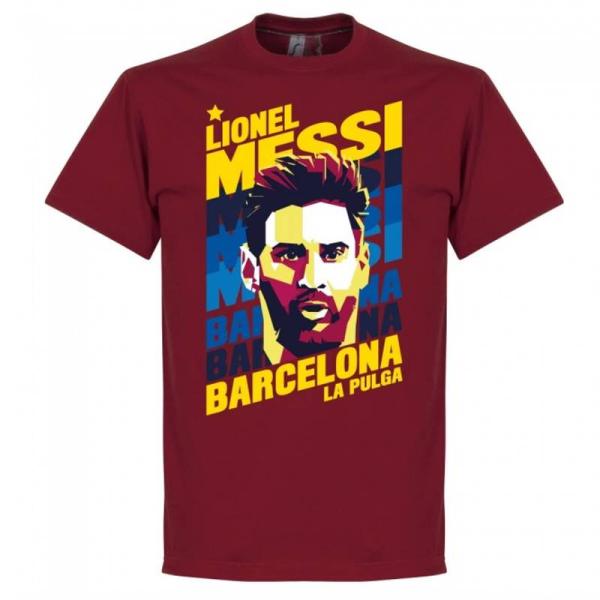 バルセロナ　メッシ　Portrait　Tシャツ　半袖　RE-TAKE(正規品/メール便可)
