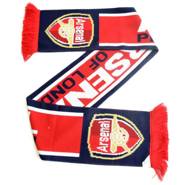 アーセナル　チームオフィシャル　Pride of London　ジャガードスカーフ(正規品/メール便...