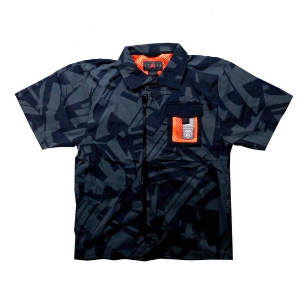 パリサンジェルマン　PSG-ジョーダン　Statemen Zip Up シャツ　半袖　NIKE(正規...