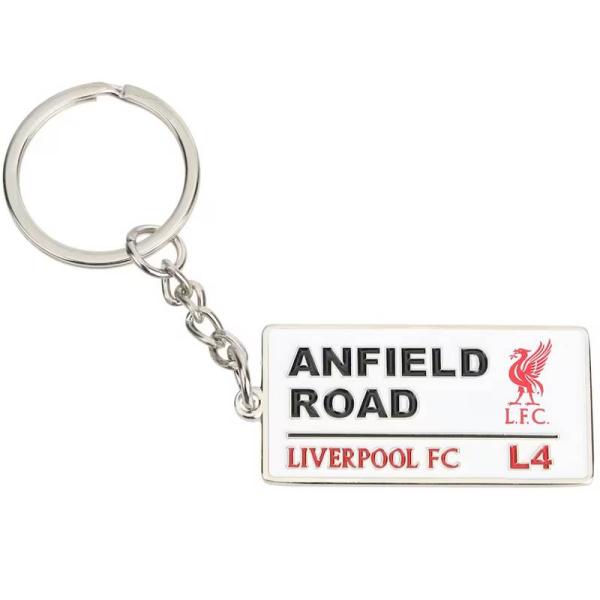 リバプール　チームオフィシャル　Street Sign　キーリング(正規品/メール便可)