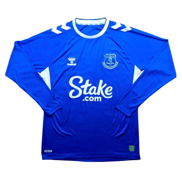 エバートン　22　ホーム　長袖　ユニフォーム　HUMMEL　2022シーズン(正規品/メール便可/メ...