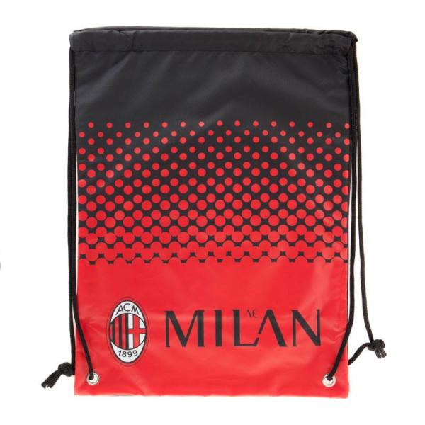 【ポイント10倍中！】ACミラン　チームオフィシャル　FADE　ジムバッグ(正規品/メール便可)