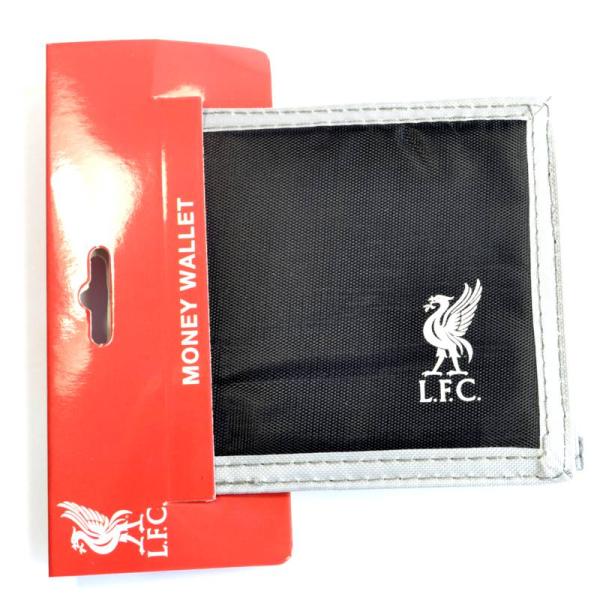 リバプール　チームオフィシャル　Multi Pocket Black Canvas　ウォレット(正規...