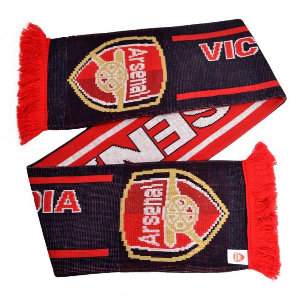 アーセナル　チームオフィシャル　Victoria　ジャガードスカーフ(正規品/メール便可)