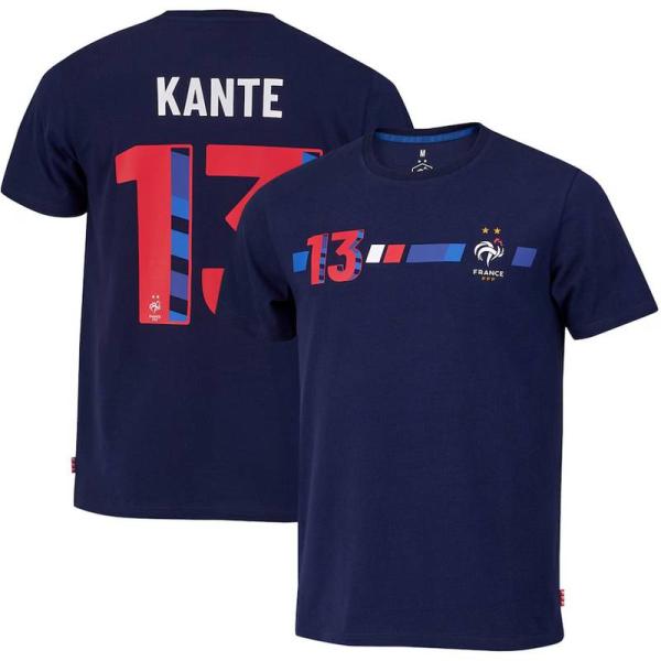 フランス代表　チームオフィシャル　Player KANTE N　カンテ13　Tシャツ　半袖(正規品/...
