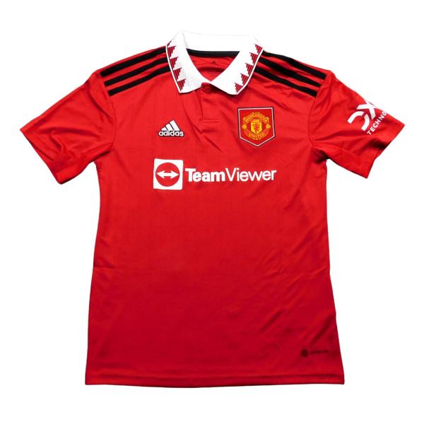 マンチェスターユナイテッド　22　ホーム　半袖　ジュニアユニフォーム　ADIDAS　2022シーズン...