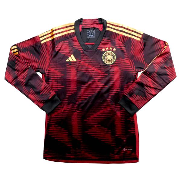 ドイツ代表　22　アウェイ　長袖　ユニフォーム　ADIDAS　ワールドカップ2022(正規品/メール...