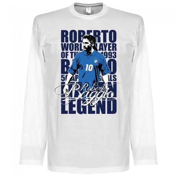 イタリア代表　バッジョ　レジェンドTシャツ　長袖　RE-TAKE(正規品/メール便可/メーカーコード...