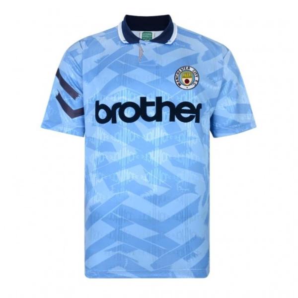 マンチェスターシティ　1992　ホーム　半袖　ユニフォーム　復刻モデル(正規品/メール便可)