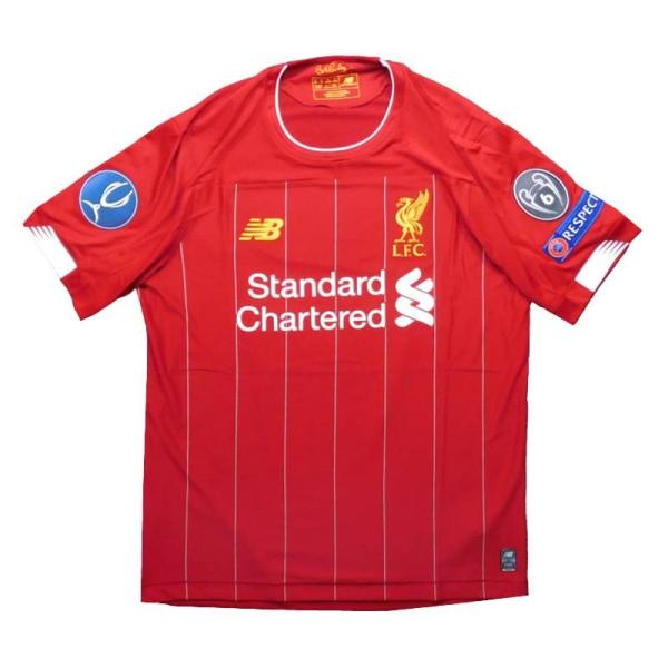 リバプール　19　ホーム　半袖　ユニフォーム　new balance　2019シーズン/UEFAスー...