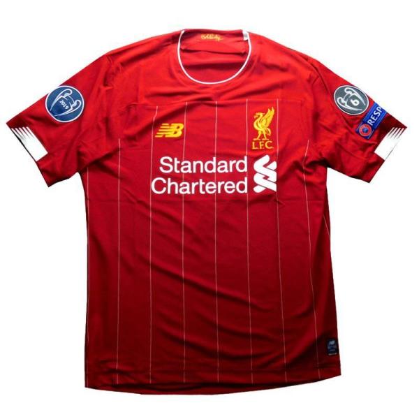 リバプール　19　ホーム　半袖　ユニフォーム　new balance　2019シーズン/CL優勝記念...