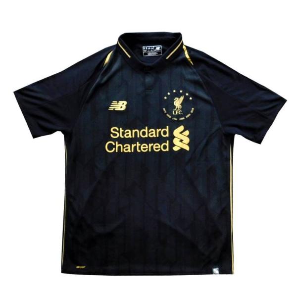リバプール　18/19 CL6times　SIGNATURE BLACK　半袖　ユニフォーム　new...