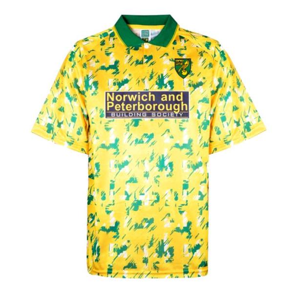 ノリッジシティFC　1993　ホーム　半袖　ユニフォーム　復刻モデル(正規品/メール便可)